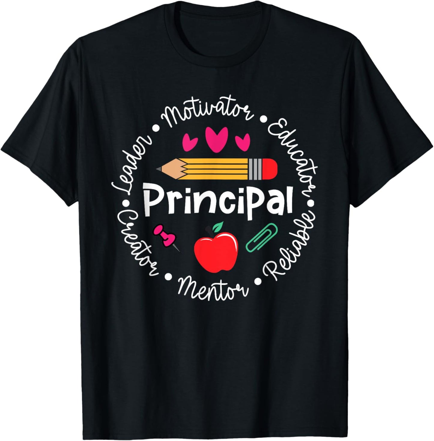 Principal Leader Motivator Funny Back To School First Day Tee by TeeBrew