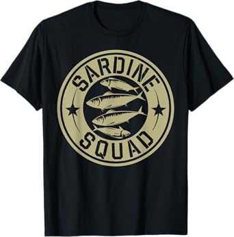 Sardine Lover Sardine Squad Food Festival Sardine T-Shirt