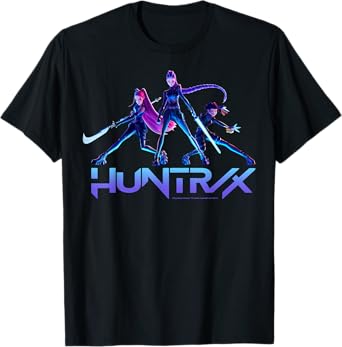 Kpop Demon Hunters Huntr/x Ready for Battle Epic Poses T-Shirt