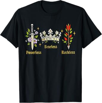 Powerless Fearless Reckless Retro T-Shirt