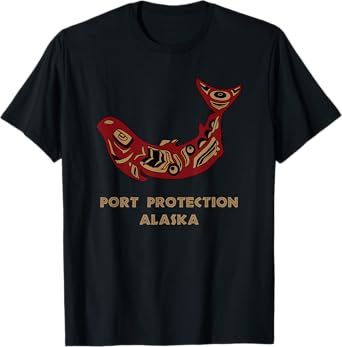 Port Protection Alaska Native American Salmon Fishermen T-Shirt