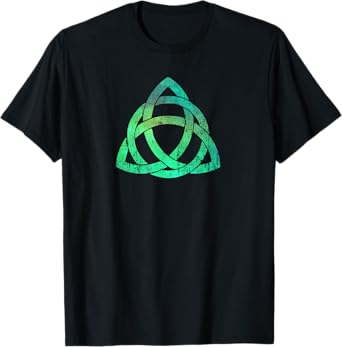 Irish Celtic Trinity Knot Triquetra Symbol Christian Faith T-Shirt