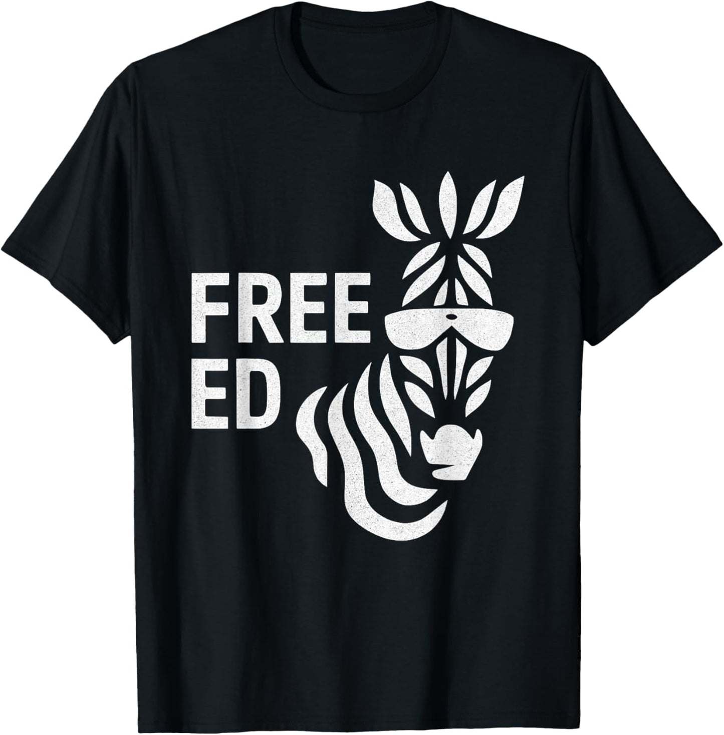 Vintage Free Ed Never Forget Ed the Zebra Captured T-Shirt