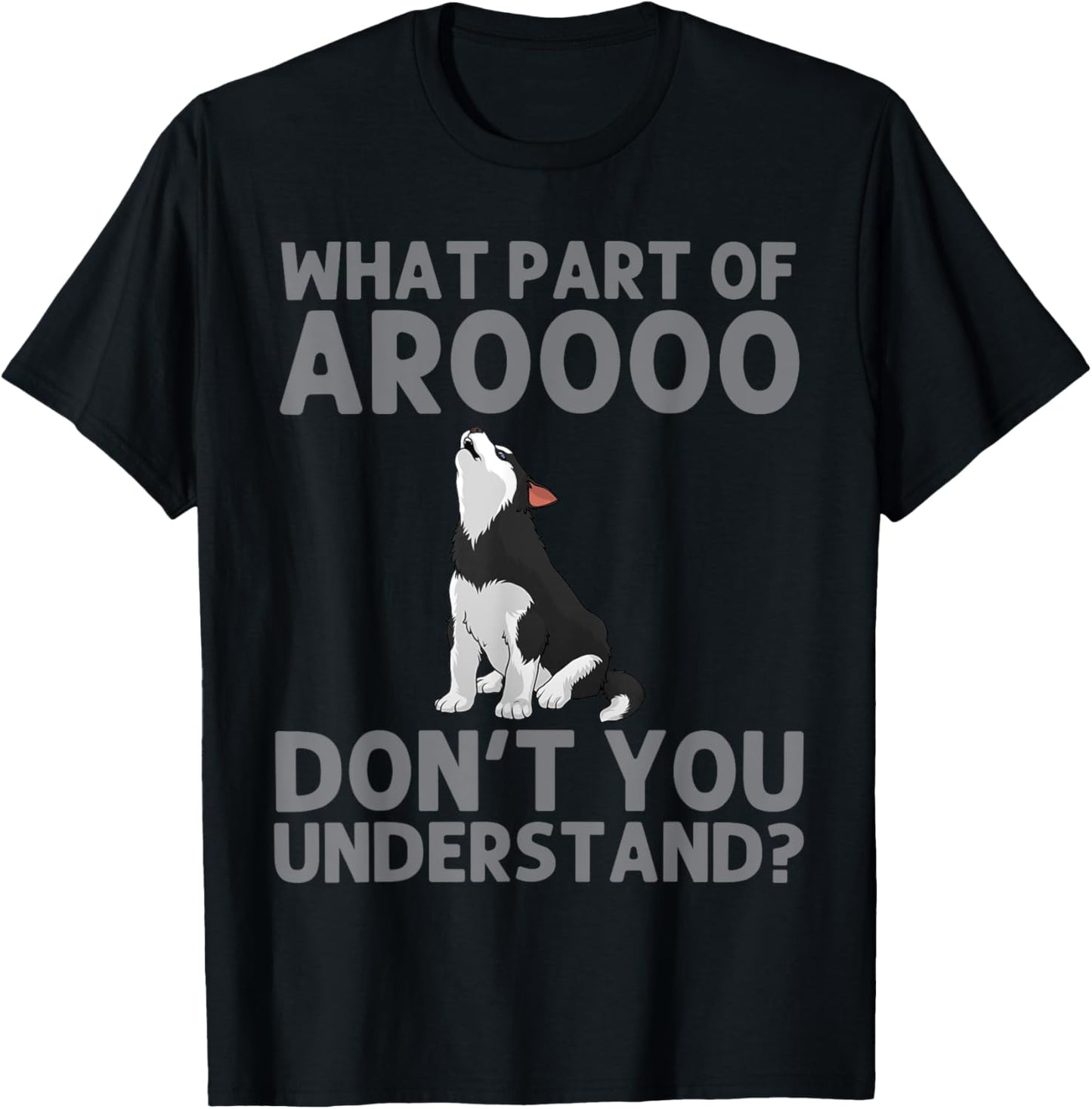 Husky Design For Men Women Siberian Husky Dog Husky Lover T-Shirt