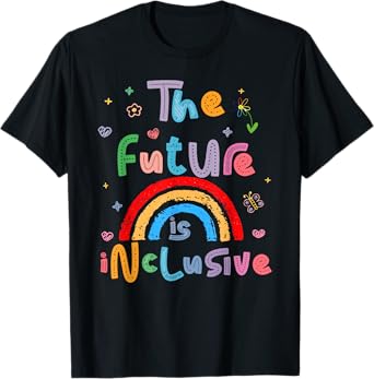 Future is Inclusive Rainbow Pride Toddler LGBTQ+ Kids T-Shirt