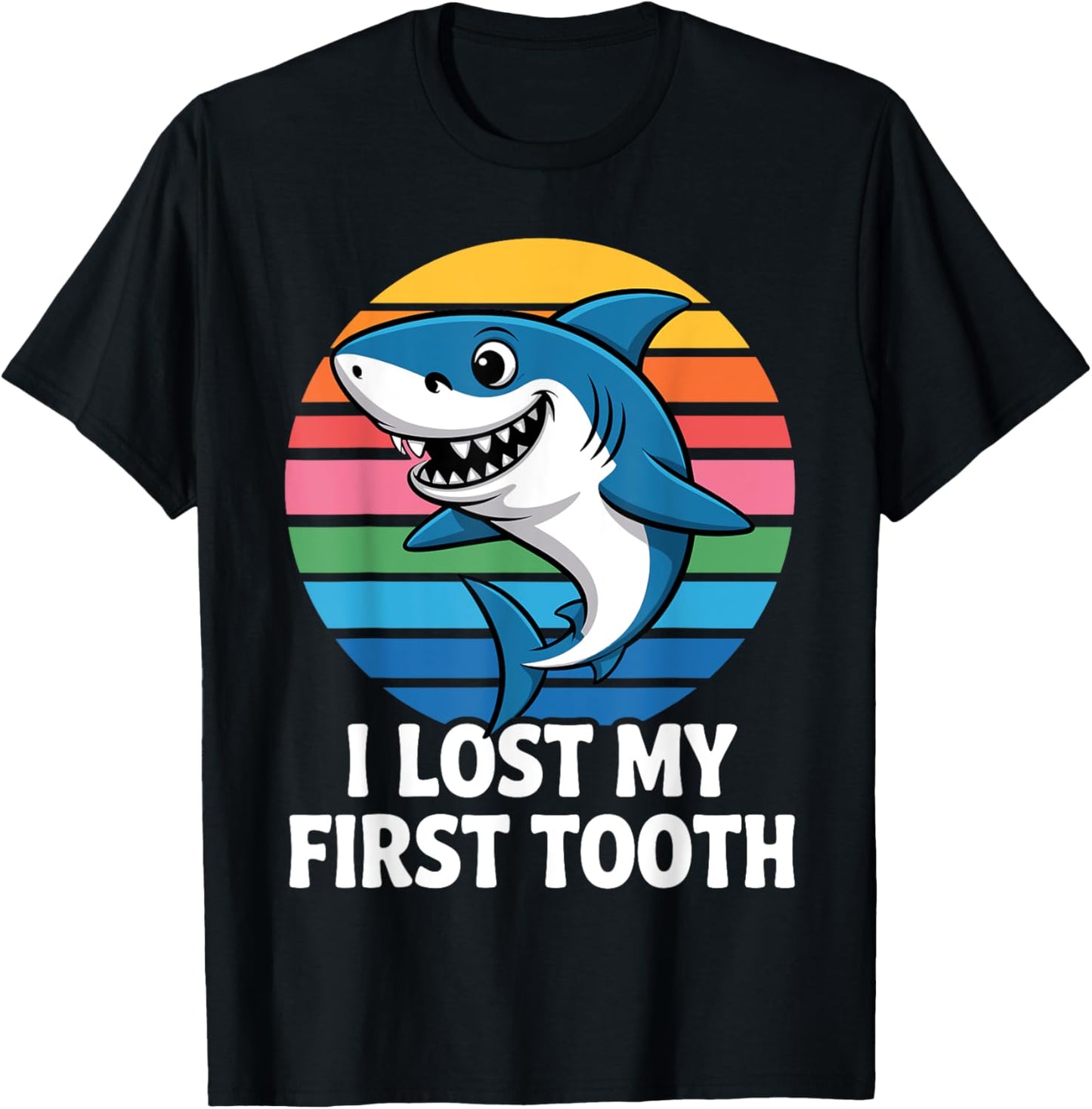 First Lost Tooth Design For Kids Boys Girls Lost First Tooth T-Shirt