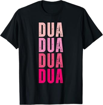 Personalized Name Dua I Love Dua Vintage T-Shirt