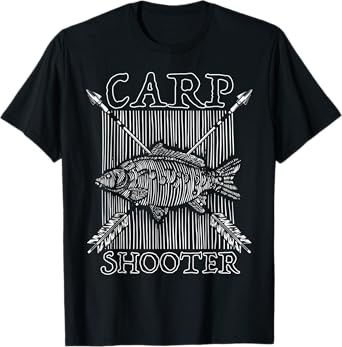 Bowfishing Bow Hunting For Fish: Carp Shooter T-Shirt