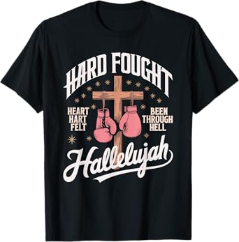 Funny Brandon Hard Fought Hallelujah Praise Jesus T-Shirt
