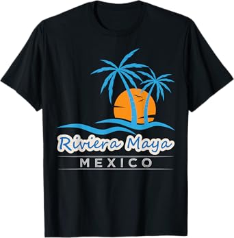 Riviera Maya Beach Shirt - Sunset Mexico Riviera Maya Beach Men Women Kids T-Shirt