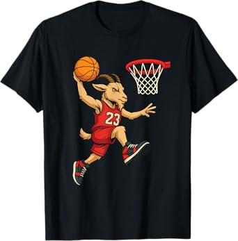 Basketball Goat - Basketball Player Fan Basketball Coach T-Shirt