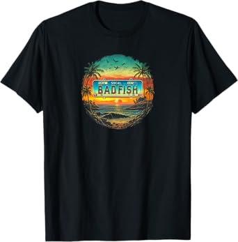 SoCal Badfish License Plate T-Shirt