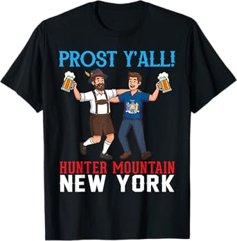 New York Bavaria Prost Y'all Hunter Mountain Oktoberfest T-Shirt