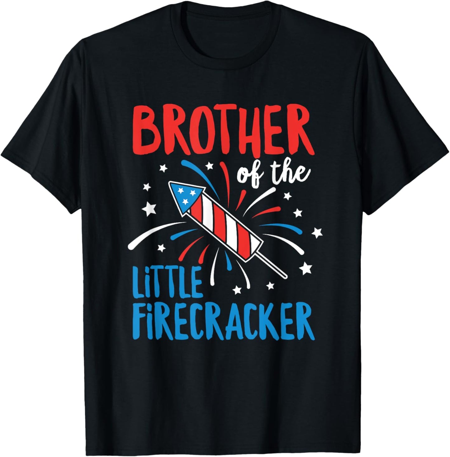 Big Brother Of The Little Firecracker Pregnancy Announcement T-Shirt