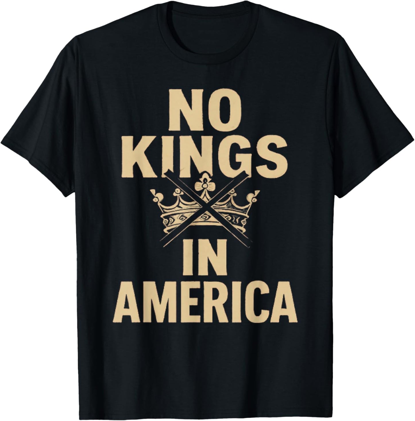 No Kings In America We The People Political Men Women T-Shirt
