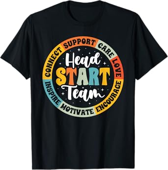 Head Start Team Homeschool Teacher Headstart Back To School T-Shirt