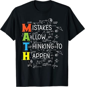 MATH Mistakes Allow Thinking To Happen T-Shirt