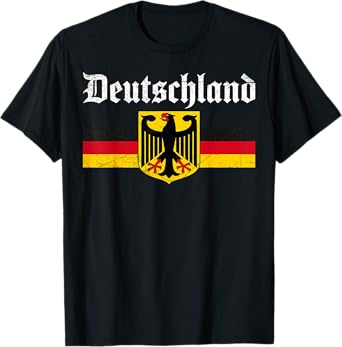 Vintage Oktoberfest German Flag Prost Drinking Men Women T-Shirt