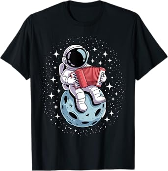 Accordion Design For Men Women Accordionist Accordion Player T-Shirt