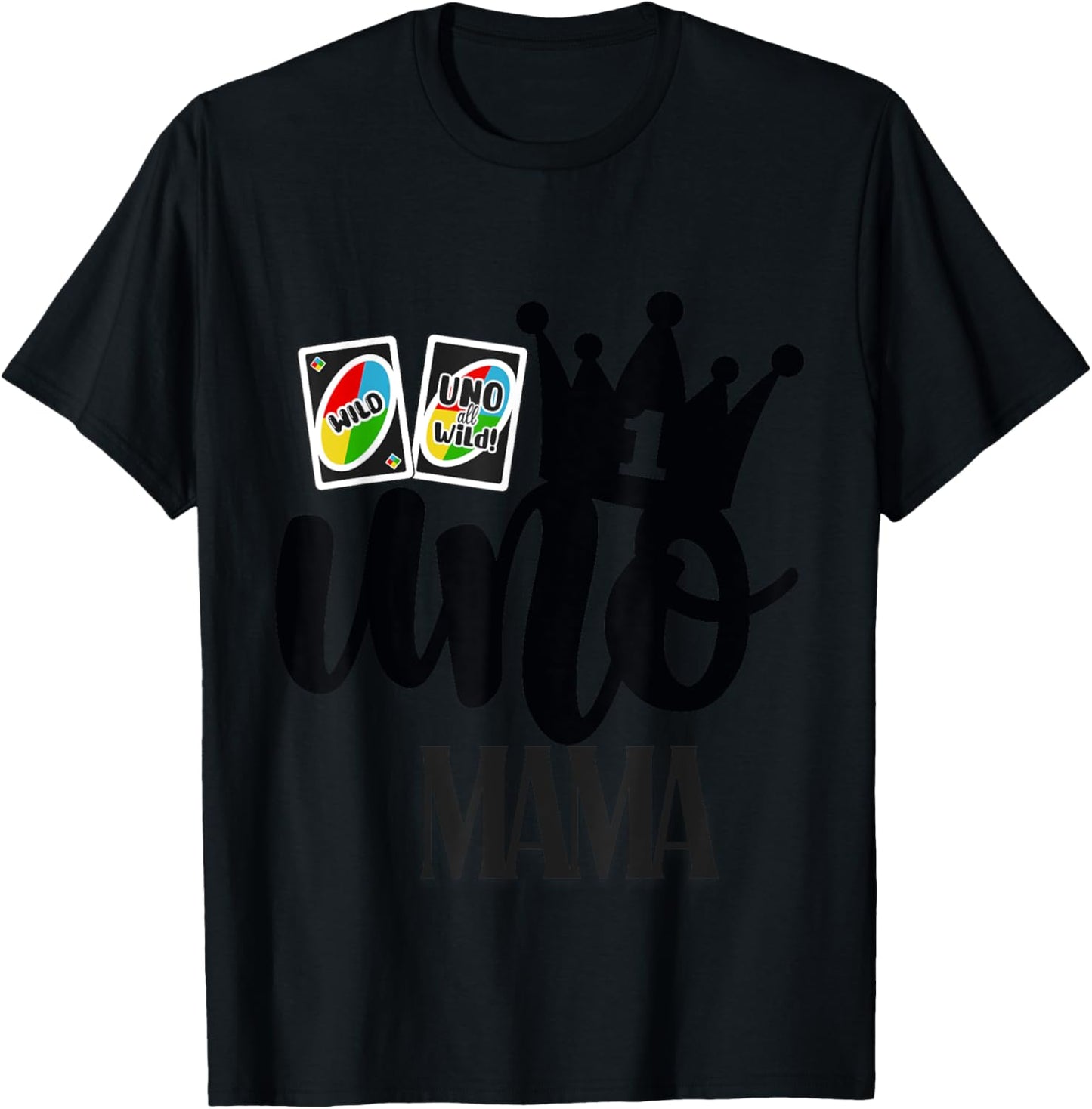 Uno 1st Birthday Mama T-Shirt