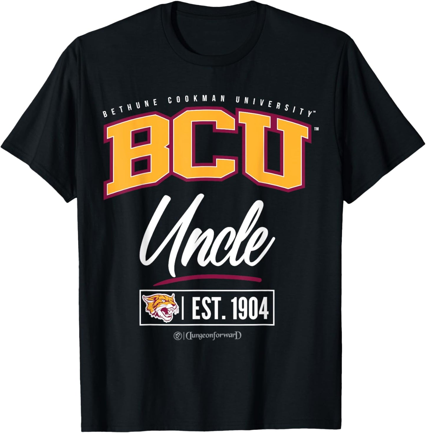 Bethune-Cookman University - BCU HBCU Uncle T-Shirt