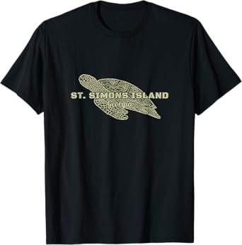 JCombs: St. Simons Island, Georgia, Sea Turtle T-Shirt