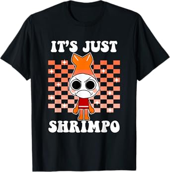 Pebble It's Just Shrimpo Kids Dandy's World Funny T-Shirt