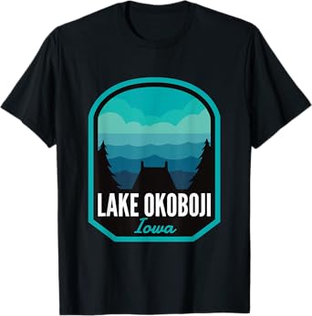 Lake Okoboji Iowa Summer Men Women Kids T-Shirt
