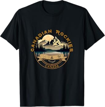 Canadian Rockies Vacation Apparel Canadian Rockies Souvenir T-Shirt