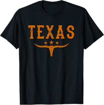 Distressed Texas State T-Shirt