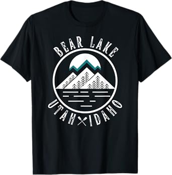 Bear Lake Utah Idaho Camping Boating T-Shirt