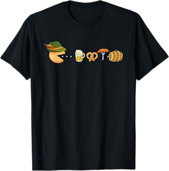 Funny Oktoberfest Gamer, Beer Festival, German Beer Drinking T-Shirt