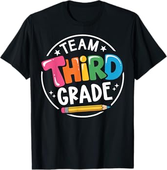 Hello Third Grade Team 3rd Grade Back to School Teacher Kids T-Shirt