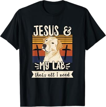 Dogs Design for a Yellow Labrador Retriever Owner T-Shirt