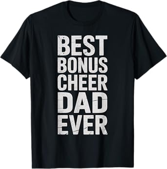 Cheer Dad Funny Cheerleading Dad Gift T-Shirt