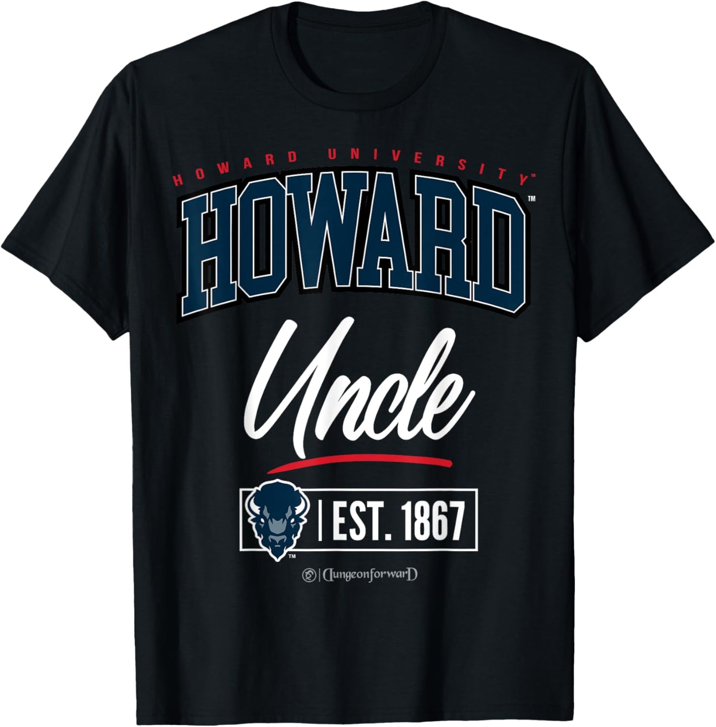 Howard University - HU HBCU Uncle T-Shirt
