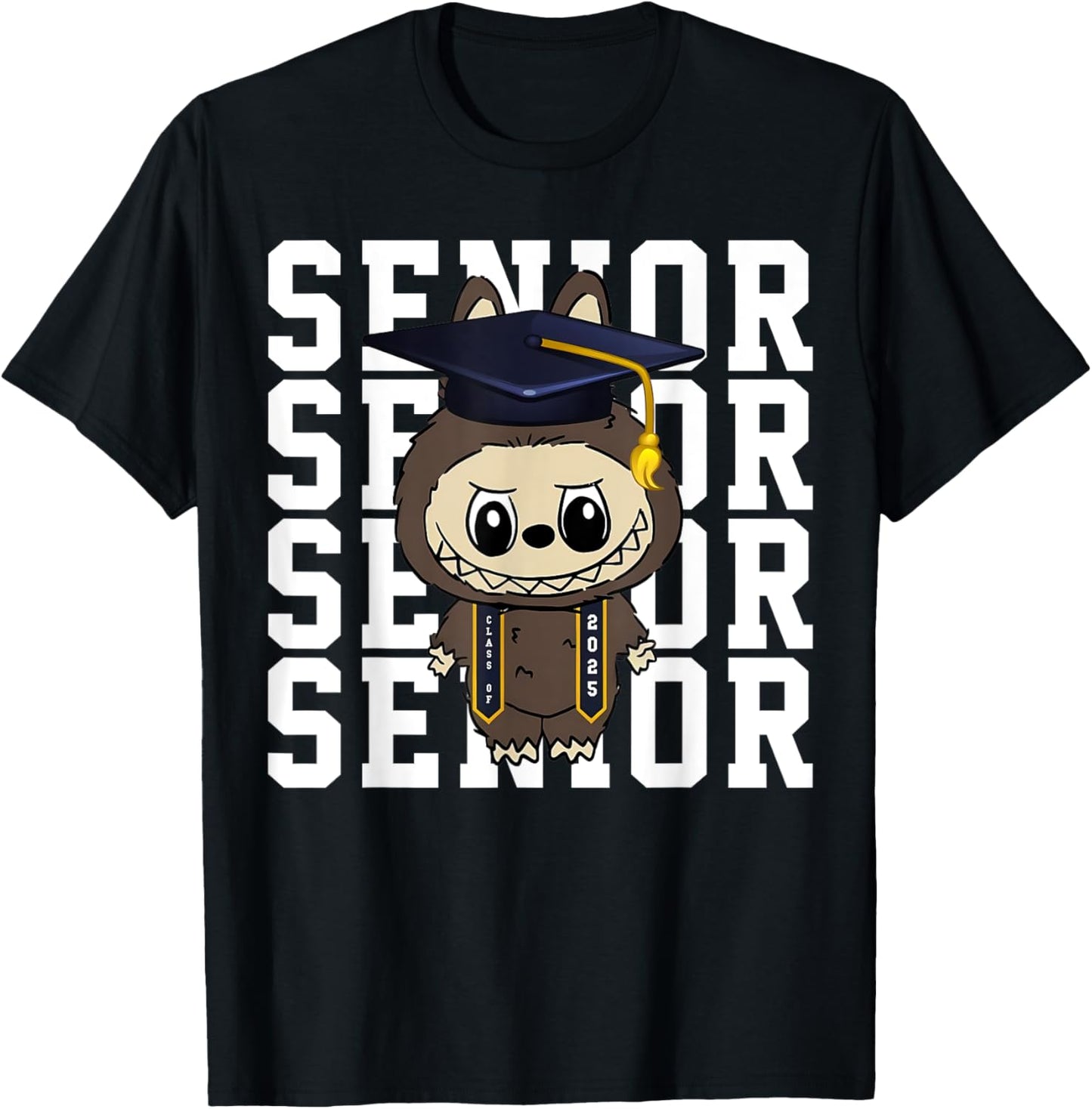 Labu Class Of 2025 Bubu Graduation Day Teacher Boy Girl Kids T-Shirt