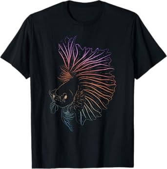 Aquarium Owner Siamese Fighting Fish Lover Betta Fish T-Shirt