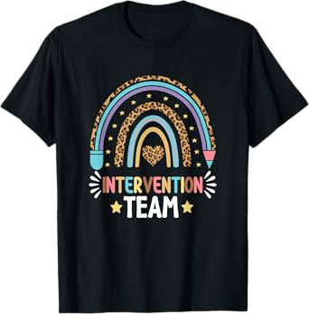 Cute Intervention Teacher Shirt RTI interventionist Teacher T-Shirt