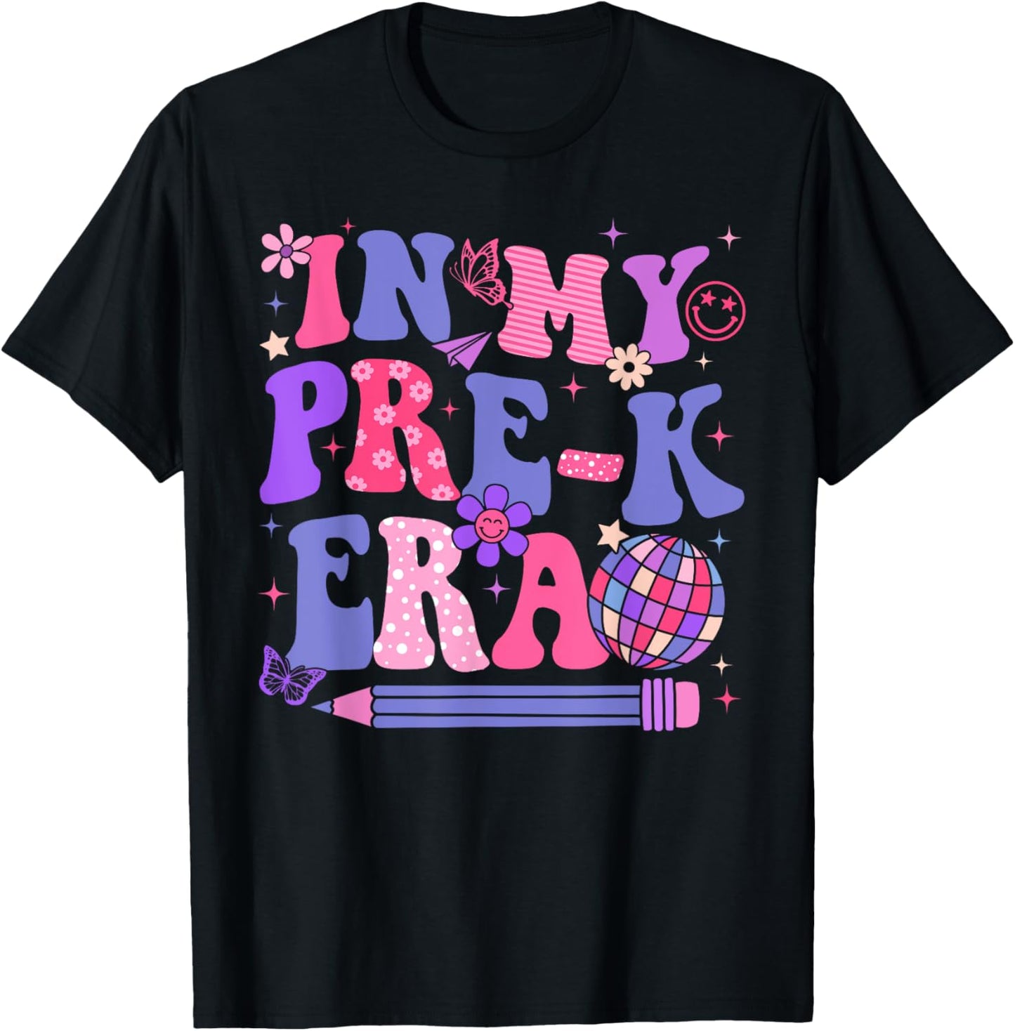 In My Pre-k Era Back To School Teacher Women Girl T-shirt by TeeBrew