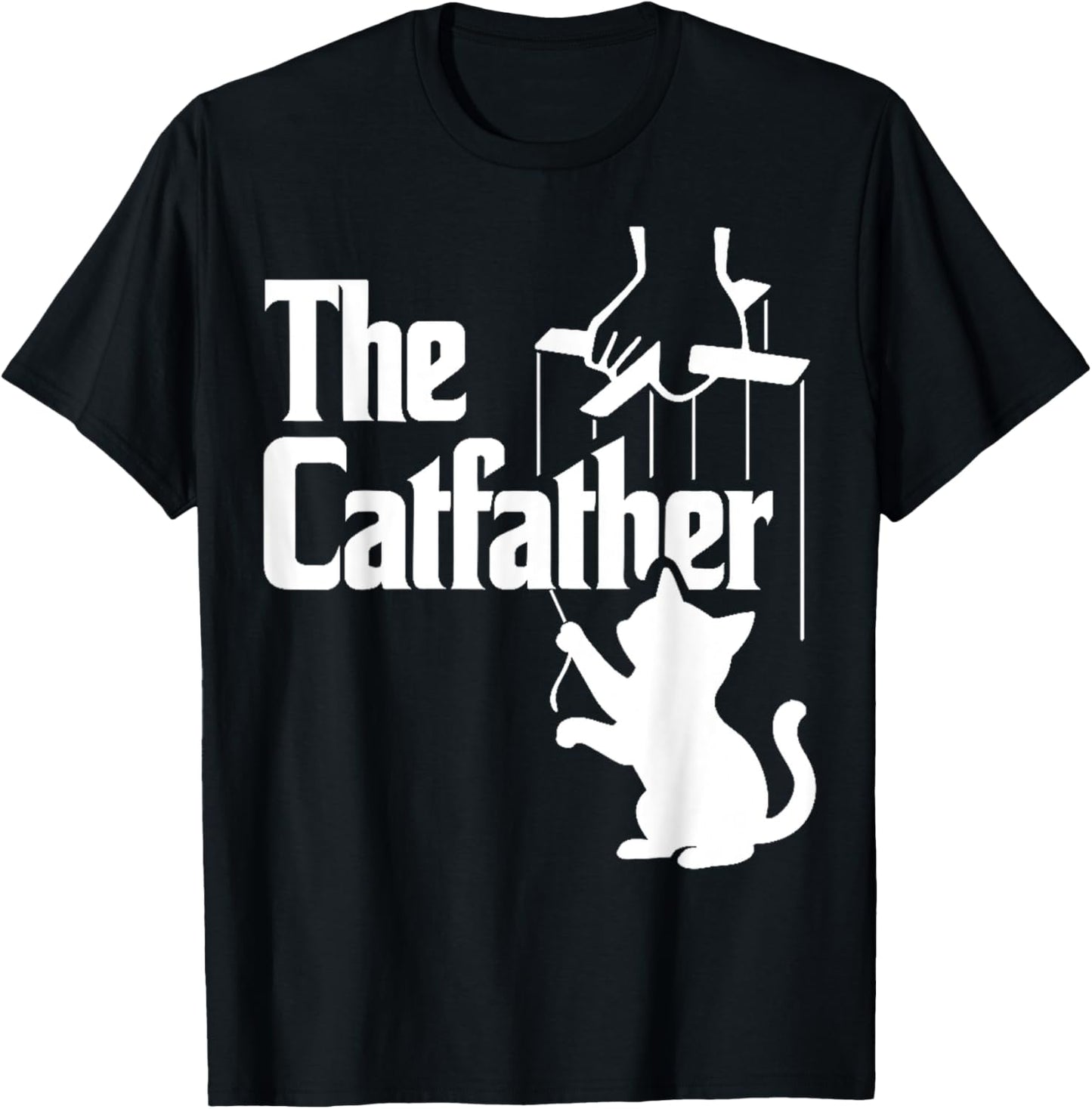 Cat Father Cat Dad Fathers Day Cat Lover Gifts Men Graphic T-Shirt
