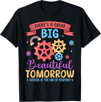 There's A Great Big Beautiful Tomorrow, Theme Park, Carousel T-Shirt
