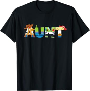 Disney and Pixarโs Toy Story Aunt Family Trip & Birthday T-Shirt