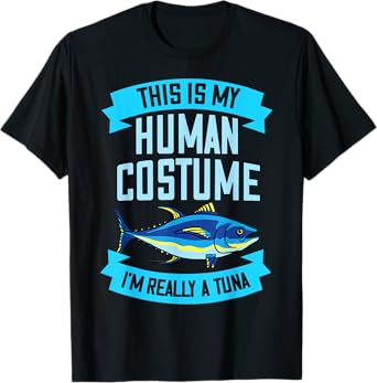 Red Tuna Costume Gift Bluefin Tuna Fish T-Shirt