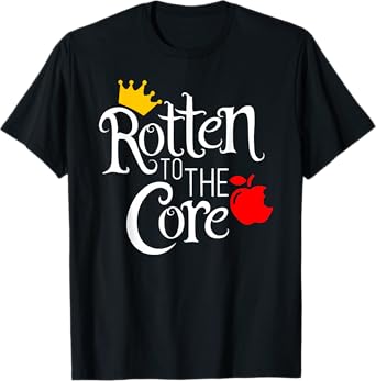 Queen Rotten To The Core Bad Apple For Women Girl Kids T-Shirt