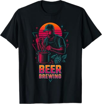 Beer Brewing Retro T-Shirt