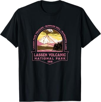 Lassen Volcanic National Park California Vacation Souvenir T-Shirt
