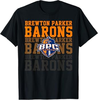 Brewton-Parker College Barons Retro Vintage Sports Men Women T-Shirt