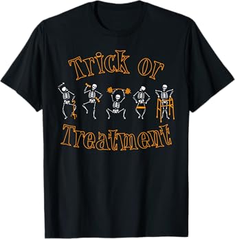 Trick or Treatment PT Physical Therapy Therapist Halloween T-Shirt