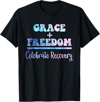 Grace+Freedom Celebrate Recovery Peace Love T-Shirt